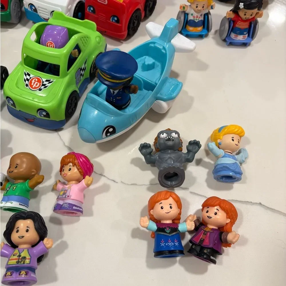 Fisher-Price Little People Cars and People